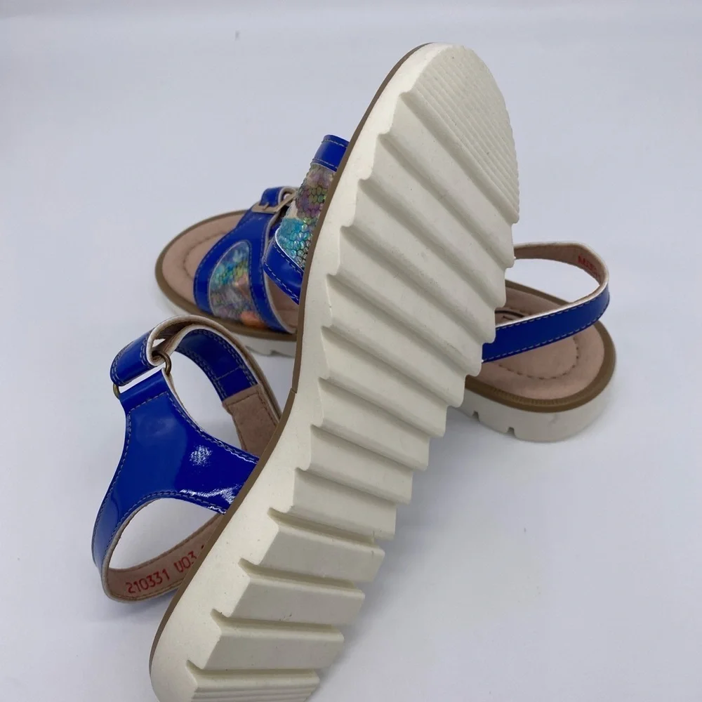 Girls Blue Sandals Size US 13 EU 31
